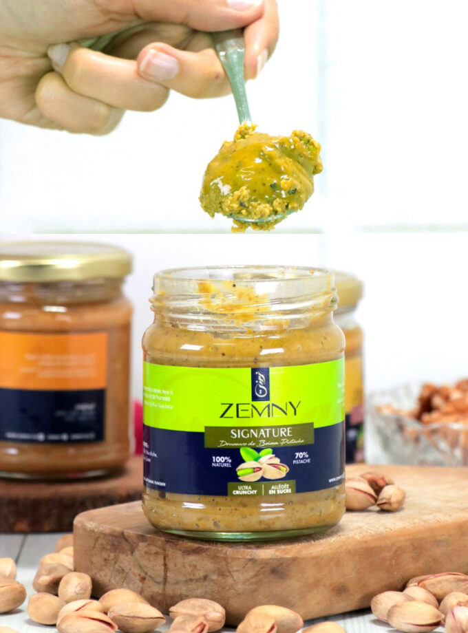 Bsissa Pistache Healthy – Sans Sucre, à l’Erythritol & Stevia | Texture Crémeuse & Crunchy