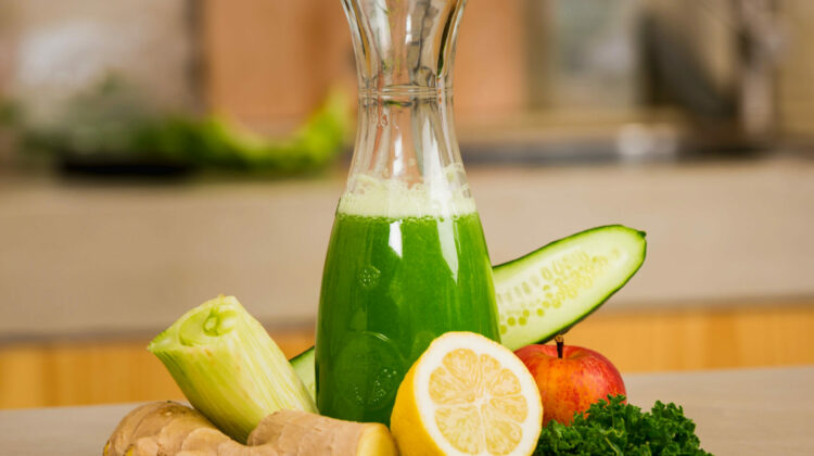 Recette : Jus vert super detox