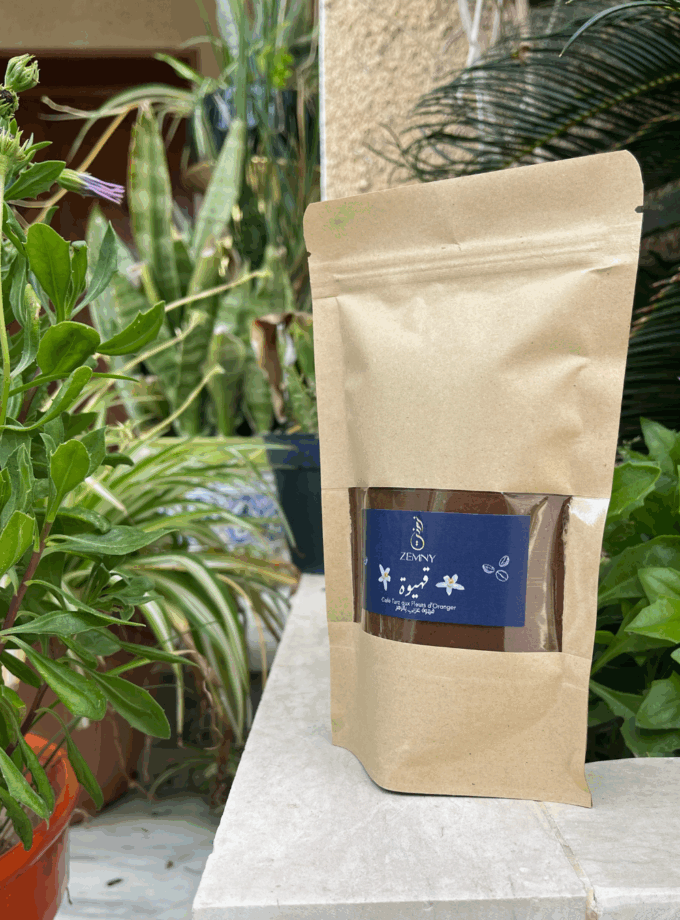 Café turc aux fleurs d'oranger 150g - قهوة عربي بالزهر