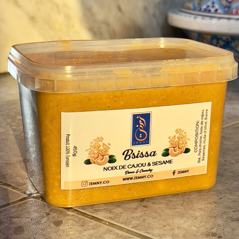 Bsissa aux Noix de Cajou et Sésame 450g