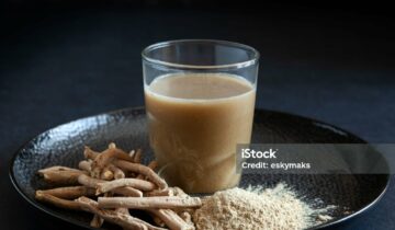 Recette de lait à l’Ashwagandha  et curcuma