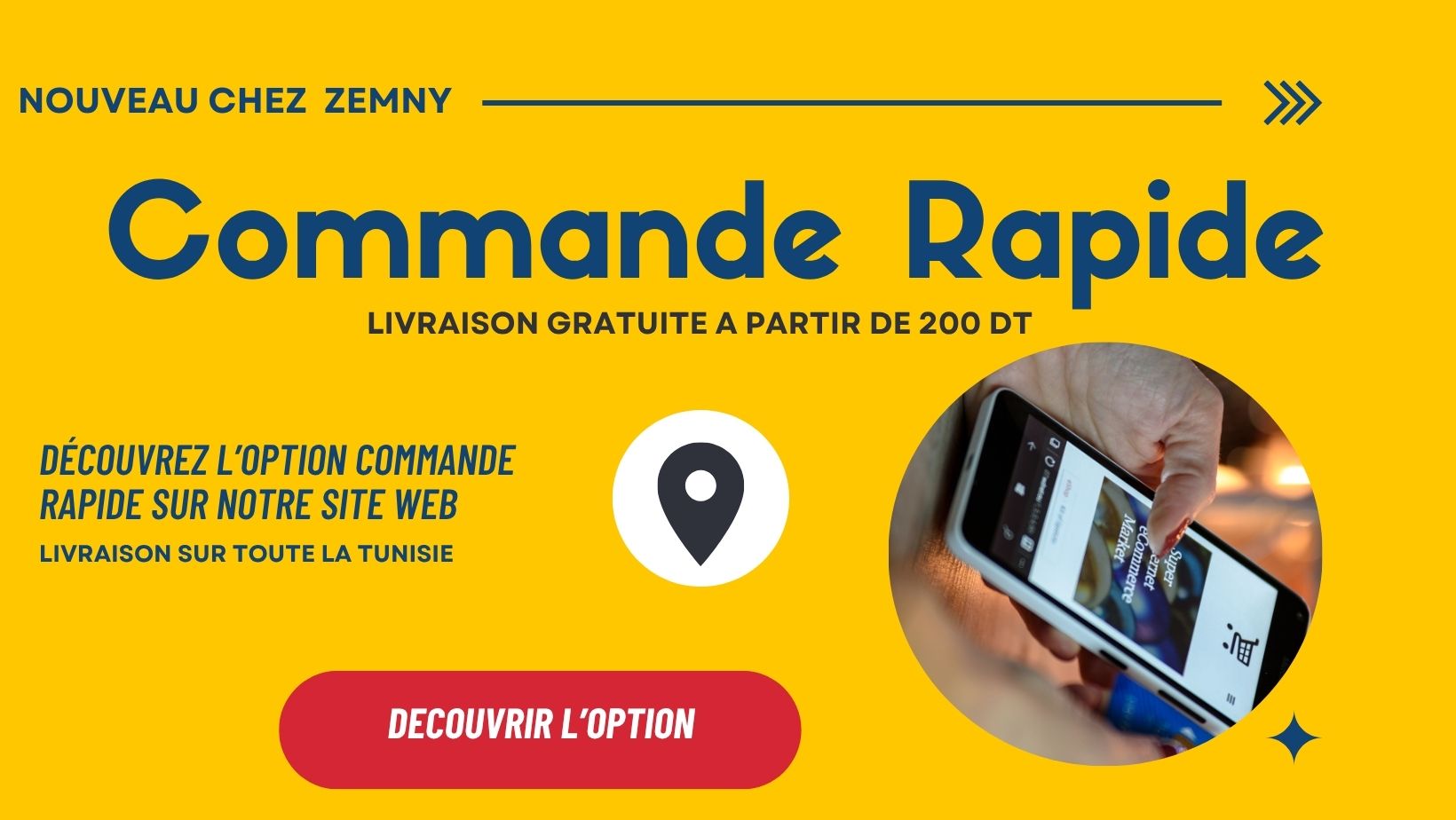 commande rapide zemny