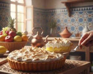 Meilleure Bsissa en Tunisie Vente en linge 11 Tarte au citron meringuée maison avec meringue suisse dorée au chalumeau
